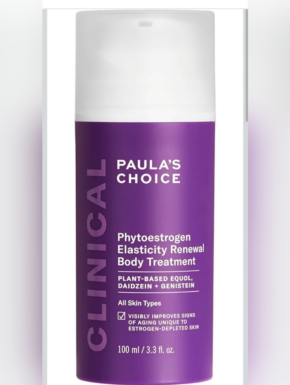 Paula's Choice Purple Phytoestrogen Elasticity Renewal Body Treatment NIB